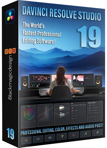 Blackmagic Design DaVinci Resolve Studio 19.0.0 Build 69 (2024) РС | RePack by KpoJIuK