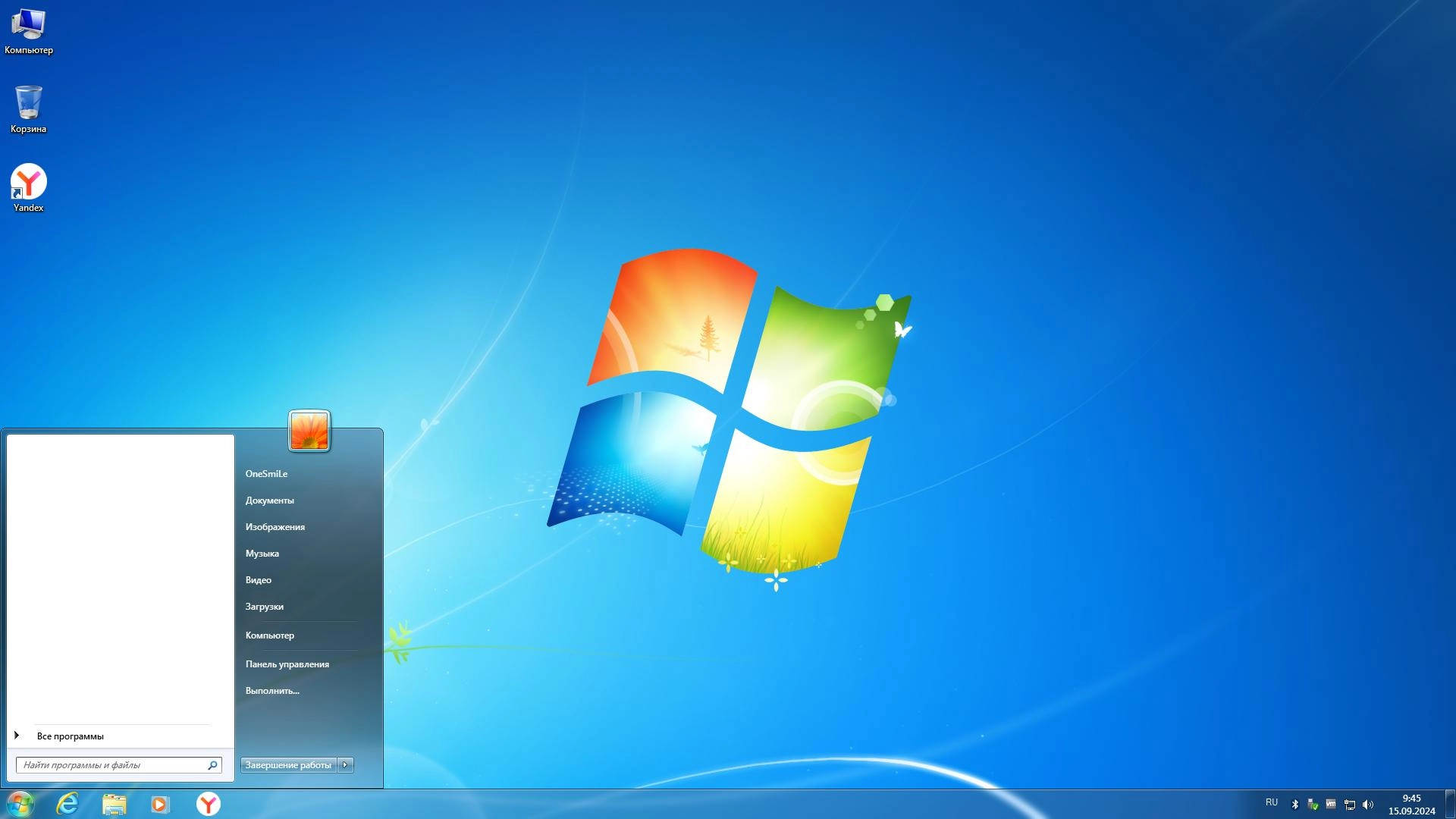 Windows 7 Русская SP1 x64 Rus by OneSmiLe [15.09.2024]