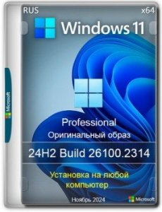 Windows 11 Pro 24H2 Build 26100.2314 Full Ноябрь 2024