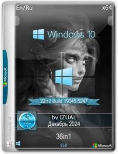 Сборка Windows 10 22H2 19045.5247 (36in1) (x64) by Izual Soft