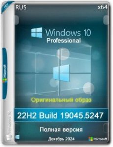 Windows 10 Pro 22H2 Build 19045.5247 Full Декабрь 2024